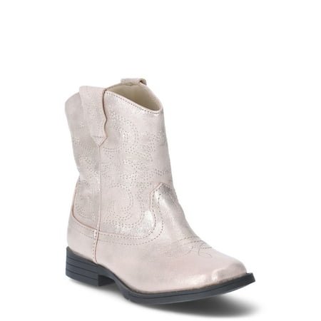 Wonder Nation Toddler & Big Girls Western Cowgirl Boot