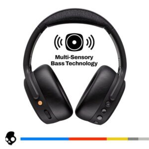 Skullcandy Crusher ANC XT 2 Over-Ear Noise Cancelling Bluetooth Headphones, Black