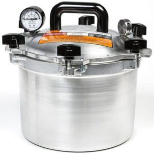 All American Canner Pressure Cooker, 10.5 Qt., Silver