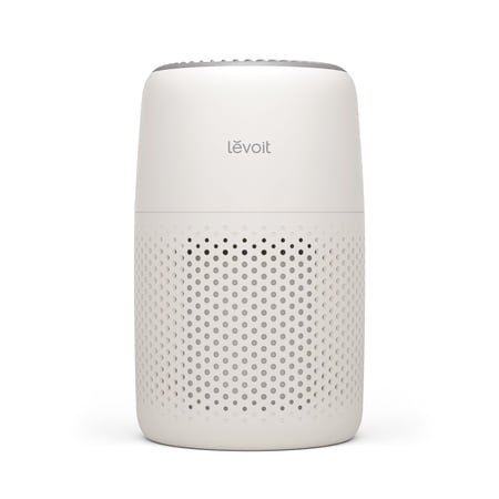 Levoit Core Mini with Night Light 255 Sq Ft 3-Stage Original Filter Air Purifier, Cream White