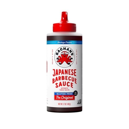 Bachan's Gluten Free Japanese BBQ Sauce, 17oz Bottle - Bold, Fresh, Umami Flavor