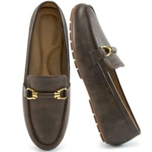 Ecetana Loafers for Women Flats Shoes Business Casual Slip On Work Flats Comfort Lightweight Penny Loafer