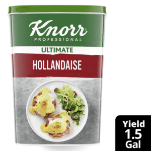 Knorr Professional Hollandaise Sauce Mix, Shelf Stable, Vegetarian, Gluten Free, 30.2 oz