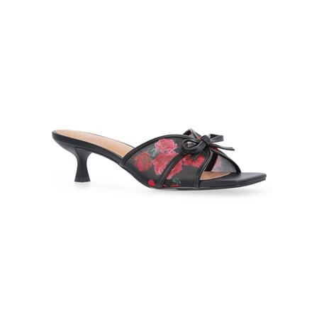 Madden NYC Women's Mesh Bow Heels