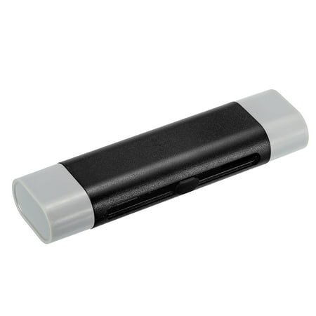 Uxcell Guitar String Cleaner Care Eraser Fast Double Head Guitar Cleaning Tool for Acoustic Electric Guitar Black