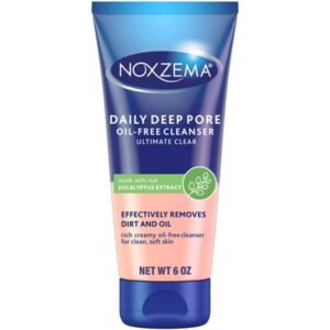 Noxzema Ultimate Clear Face Wash, Daily Deep Pore Cleanser – Deep Cleansing Face Wash, 6oz