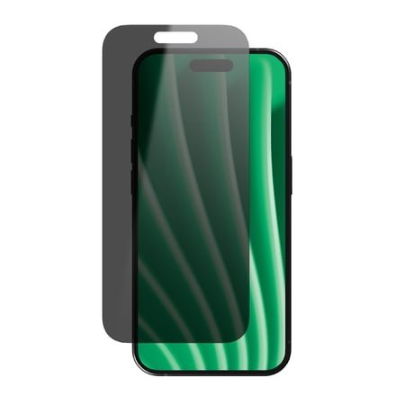 onn Privacy Glass Screen Protector for iPhone® 17 Pro Max, Made with Durable Glass by Corning™ for Ultimate Protection, Includes Easy Application Tray