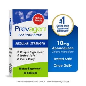 Prevagen Regular Strength Capsules with Apoaequorin for Your Brain , 30 Count