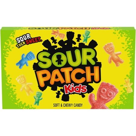 SOUR PATCH KIDS Soft & Chewy Gummy Candy, 3.5 oz