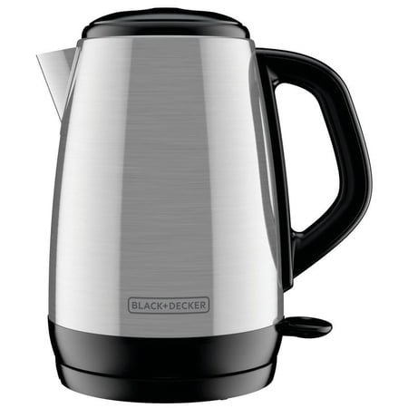BLACK+DECKER 1.7L Stainless Steel Electric Cordless Kettle, KE1700SD