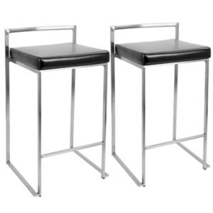 Fuji Stacker Counter Stool, Set of 2