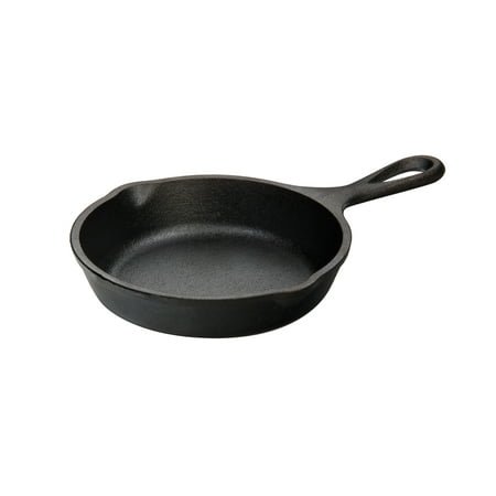 Lodge Pre-Seasoned 5 Inch Cast Iron Skillet with Assist Handle, L5MS
