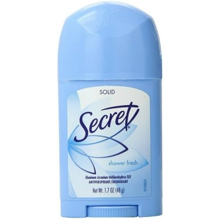 Secret Anti-Perspirant Deodorant Solid Shower Fresh 1.70 oz (Pack of 4)