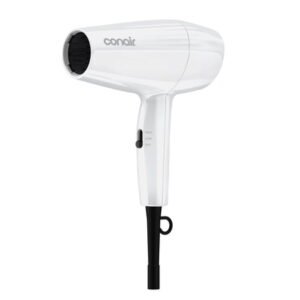 Conair Mid-Size Dryer, 1875 Watts, 2 Heat/Speed Settings, Lightweight Design