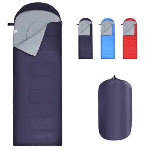 Croosse Sleeping Bag for Kids Adult - Lightweight Waterproof Backpacking Sleeping Bag for Camping-2lb-Navy