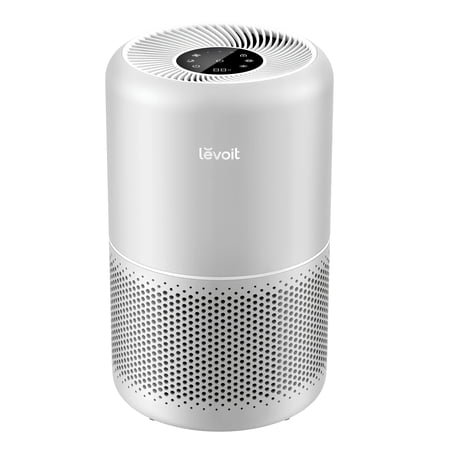 Levoit Core 300-RAC-P 1073 Sq Ft 3-Stage Filtration Living Room and Bedroom Air Purifier, Gray