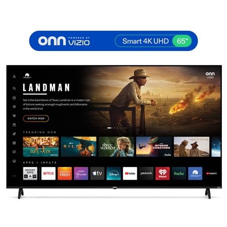 onn 65" Class 4K UHD Powered by VIZIO Smart Television, 65S4V4
