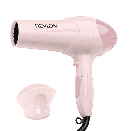 Revlon Essentials Frizz Control Ionic Hair Dryer, 1875 Watts, Light Pink