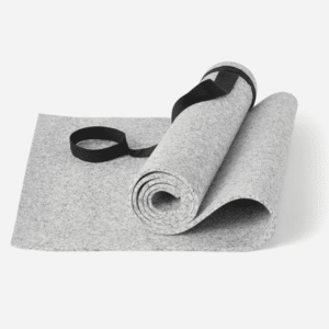Athletic Works 68x24 Inch 5mm Marble TPE Yoga Mat with Carry Strap