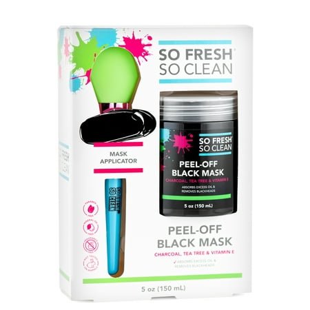 So Fresh So Clean Peel-off Black Charcoal Face Mask, 5 oz