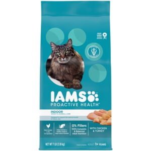 Iams Proactive Health Chicken And Turkey Dry Cat Food, 7 Lb Bag