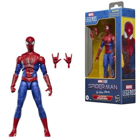 Marvel Legends Series The Amazing Spider-Man, Spider-Man: No Way Home 6" Action Figure, Birthday Gifts, Ages 4+