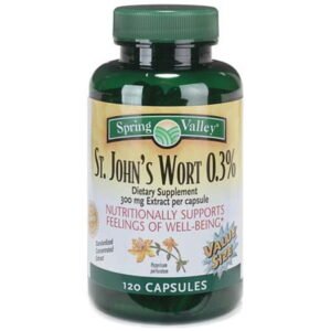 Spring Valley St. John's Wort Extract .3% 120-Count
