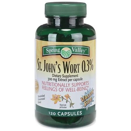 Spring Valley St. John's Wort Extract .3% 120-Count