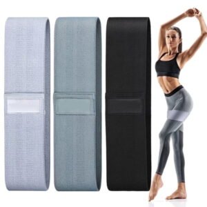 Resistance Bands for Legs and Butt Exercise Bands - Non Slip Elastic Booty Bands, 3 Levels Workout Bands Women Sports Fitness Band for Squat Glute Hip Training