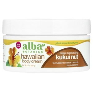 Alba Botanica BodyCream, Kukui Nut 6.5 oz