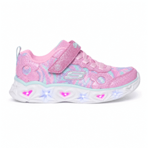 Skechers Girls Kayleigh 2-Light Up Velcro Strap Sneakers