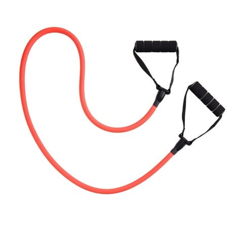 Athletic Works Resistance Tube Exercise Band, Extra Heavy Resistance, Red