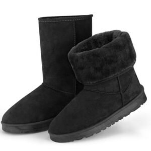 Imountek Women Snow Boots, Waterproof Winter Ladies Mid-Calf Boots with Warm Lining
