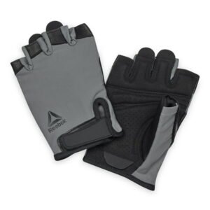 Reebok Delta Performance Fitness Gloves Small/Medium - Large/Extra-Large - Grey