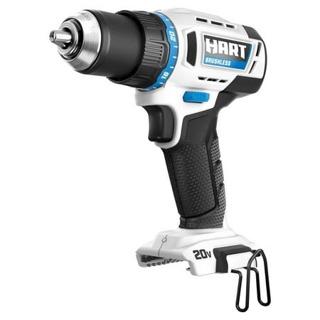 HART Cordless 20-Volt Brushless 1/2-inch Drill/Driver (Battery Not Included), New Condition