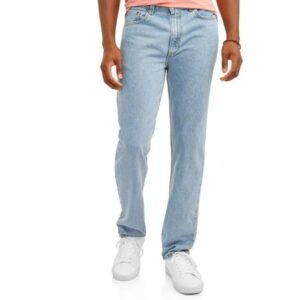 George Men's & Big Men's Classic Fit 100% Cotton Regular Fit Jeans