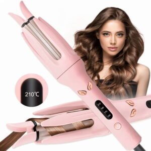 Automatic Hair Curler with 1" Rotating Barrel Professional Anti-tangled Ceramic Curling Irons with 4 Temps and Timers