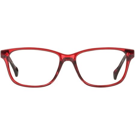 Equate Women's Flora Reading Glasses with Case, Red, +2.50