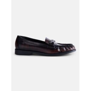 No Boundaries Women's Faux Leather Loafers