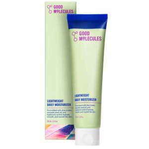 Good Molecules Lightweight Daily Moisturizer - Non-Greasy Facial Cream with Shea Butter & Hyaluronic Acid, Skincare for Face, 3.3 fl oz
