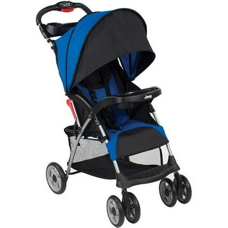 Jeep Cherokee Sport Baby Stroller with Parent Tray, Cobalt Blue