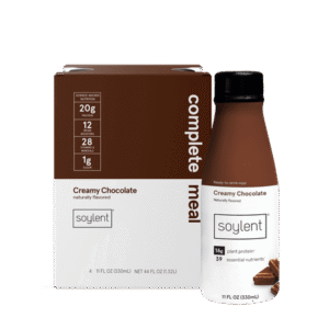 Soylent Protein Nutrition Shake, Creamy Chocolate, 11 fl oz, 4 Count