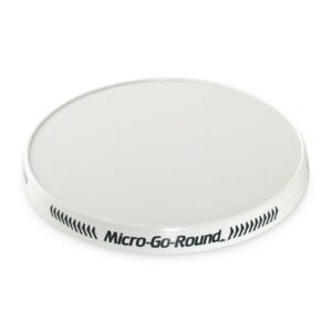 Nordic Ware Compact Micro-Go-Round, BPA-free and Melamine Free Plastic, 5 Year Warranty, 9.13" X 9.13" X 0.06"