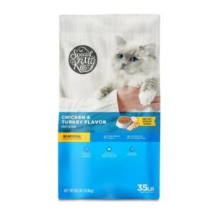 Special Kitty Complete Nutrition Chicken & Turkey Flavor Dry Cat Food, 35 lb Bag