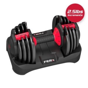 FitRx SmartBell, 9 in 1 Adjustable Dumbbell, 25 lb