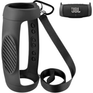 Bonarca Carrying Silicone Case Cover for JBL Charge 5 Waterproof Portable Bluetooth Speaker (Case Only)