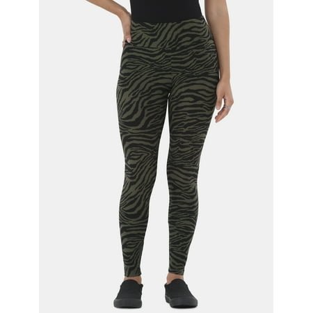 No Boundaries Faux Sueded Ankle Leggings, 27.5”Inseam, 1 or 2-Pack, Women's & Women's Plus Sizes XXS-4X