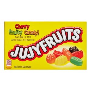 Jujyfruits Chewy Fruit Flavored Candies, 5 oz Theater Box