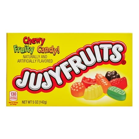 Jujyfruits Chewy Fruit Flavored Candies, 5 oz Theater Box