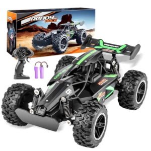 Loheer Remote Control Car, 1:18 High Speed RC Cars, 20+ km/h Toy for Boys & Girls Gifts for Kids